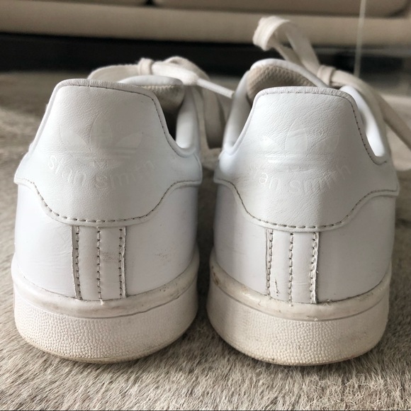 All White Adidas Superstars - Picture 6 of 6